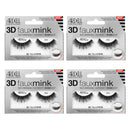 Ardell False Eyelashes 3D Faux Mink 854, 4 pairs Ardell