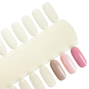 10 Palettes Beauticom 36 Nail Tips Display Board for Nail Art Design Pattern Practice and Swatch Nail Polish Colors(36 Tips Palette (Natural), 10 Pieces) Beauticom