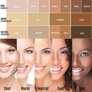 BaeBlu Organic Aloe-Based LUX Liquid Foundation, Natural Vegan Gluten-Free Made in USA, Hazelnut BaeBlu