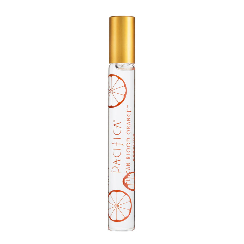 Pacifica Beauty Tuscan Blood Orange Rollerball Clean Fragrance Perfume, Made with Natural & Essential Oils, 0.33 Fl Oz | Vegan + Cruelty Free | Phthalate-Free, Paraben-Free | Travel Size Pacifica