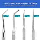 3pcs Ingrown toenail tool, Toenail File And Lifters, [ Upgraded ] Teenitor Professional Surgical Safe Nail Treatment Pedicure Tool Kit Under Nail Cleaner Tools Pain Relief Teenitor
