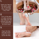 Electric Foot Callus Remover Kit, Elmchee Rechargeable callous removers 3 Grinding Heads Portable Waterproof foot file, Professional Pedicure Tools Feet Care for Dead, Hard Cracked Dry Skin Elmchee