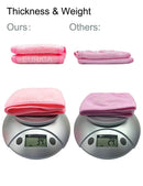 Spa Headband Hair Wrap Pack of 6 All Pink EUICAE Sweat Headband Head Wrap Hair Towel Wrap Non-slip Stretchable Washable Makeup Headband for Face Wash Facial Treatment Sport Fits EUICAE
