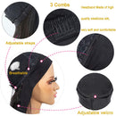 Straight Headband Wig for Women Black 22 Inch Long Straight Headband Wig Premium Synthetic Headband Wig Natural Glueless None Lace Front Wigs with Headbands & Wig Caps( Black) Angels Beauty