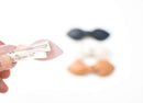 California Tot Non Slip Fully Lined Alligator Faux Leather Bow Hair Clips in Assorted Pack California Tot