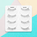 Ardell False Lashes, Natural Babies Black x 4 pairs Ardell