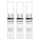 NYX PROFESSIONAL MAKEUP Butter Gloss, Non-Sticky Lip Gloss - Devil's Food Cake (Deep Plum) Infinity Warehouse