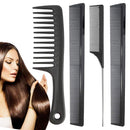 Styling Hair Comb Set - Wide Tooth Comb For Curly Hair - Anti Static Heat Resistant Tail Comb - for All Hair Types - Combs for Women/ Men - Barber Comb - Hair Cutting Comb (4 Pack) FANSTINOW