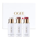 Ogee Face Stick Trio - Golden Contour Stick Makeup Collection - Certified Organic Bronzer, Blush Stick, and Highlighter Stick for a Flawless Look Infinity Warehouse