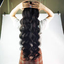 8-40Inch Brazilian Human Hair Bundles Body Wave 3 Bundles 10A Grade 100% Unprocessed Virgin Long Body Wave Human Hair Remy Weave Extensions Natural Color (40 40 40, natural color-body wave) F_noble