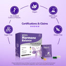 Natural Hormone Balance for Women, Menopause Supplements for Women with Evening Primrose Oil, CoQ10, Soy Isoflavones, Daily Pack Supports Peri+Menopause+Post, PMS, Metabolism, Mood, Energy 30 Packs Infinity Warehouse
