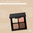 Glo Skin Beauty Eye Shadow Quad | Four Expertly Matched Shades for A Custom Eye Statement, (Bon Voyage) Infinity Warehouse