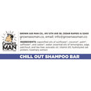 Grown Ass Man Co. - Solid Shampoo Bar Rich Lather 3 in 1: Hair, Beard & Body Wash - Plastic Free & Eco-Friendly, Natural & Organic Clean for All Hair Types, 4oz Bar (Variety, 6-Pack) Grown Ass Man Co.