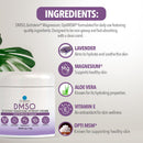 Dr. Robaina Lavender DMSO Cream - 99.9% Pure Pharmaceutical Grade | Skin Nourishing Formula with Zechstein Magnesium, Arnica, Aloe Vera, Vitamin E - 4 oz | Made in USA Infinity Warehouse