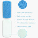 Maryton Glass Pumice Stone for Feet, Callus Remover and Foot scrubber & Pedicure Exfoliator Tool Pack of 2 MARYTON