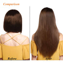 S-noilite Rooted Tape in Human Hair Extensions Tape in Remy Human Hair Piece Seamless Skin Weft Invisible Double Sided Tape Full Head Straight 20Pcs 30Gram 16Inch (