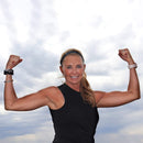 Sweaty Bands Womens Girls Headband - Non-Slip Velvet-Lined Workout Hairband - Booty Camp Camo Black Gray 1-Inch Sweaty Bands