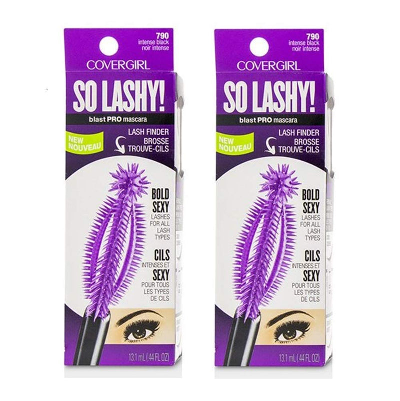 Pack of 2 CoverGirl So Lashy blast PRO Mascara, Intense Black 790 COVERGIRL