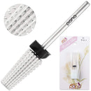 PANA Nail Carbide 5 in 1 Bit - Two Way Rotate use for Both Left and Right Handed - Fast remove Acrylic or Hard Gel - 3/32" Shank - Manicure, Nail Art, Drill Machine (Extra Coarse - XC, Silver) PANA