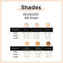 HALEYS RE:INVENT BB Drops (MEDIUM/TAN) Vegan, Cruelty-Free Tinted BB Moisturizer Foundation with Marula Face Oil - Hydrate Skin with Sheer Coverage for a Natural, Healthy-Looking Complexion HALEYS Store