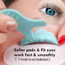 Lash Lift Pads, DIY Eyelash Lifting At Home, Eyelash Perm Rods, Y Brush Tool, Sky Blue Lashlifting Shields, Reusable Soft Silicone Curler Shields Fit and Stay on Eyes Firmly Libeauty