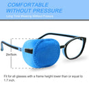 4 Pack Eye Patches for Kids Girls Boys, Right & Left Eye Patch for Glasses, Lazy Eye Patch for Children Treating Lazy Eye Amblyopia Strabismus and After Surgery… (Blue) (Blue) martinandmark.com