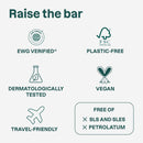ATTITUDE Body Soap Bar, Natural Origin, Protects and Softens Dry Skin, Watercress, Indian Cress & Olive Oil, EWG Verified & Vegan, Earl Grey & Fresh Cucumber, 4 Oz Infinity Warehouse