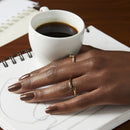 OPI Nail Lacquer, Espresso Your Inner Self, Brown Nail Polish, Downtown LA Collection, 0.5 fl oz, 0.5 fl. oz. OPI