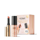 ICONIC LONDON Makeup Set for Natural Glow and Radiant Highlight, Perfect for Stocking Stuffers, Travel-Friendly, Cruelty-Free, Vegan Makeup Infinity Warehouse