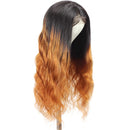 T Part Body Wave Lace Front Wig, 13x4x1 Body Wave Lace Front Wigs for Women, 1B/30 Virgin Brazilian Human Hair 150% Density T-Part Lace Front Wigs (18 Inch) Feelgrace