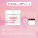 Saviland Clear Acrylic Powder 4.23oz - Professional Crystal Polymer Clear Nail Powder Acrylic Nail System for Acrylic Nails Extension No Need Nail Lamp SAVILAND