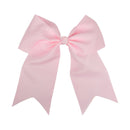 Light Pink Jumbo Bow Clip with Tails Motique Accessories