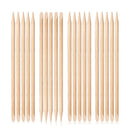 Orange Wood Nail Sticks, Double Heads Multi Functional Cuticle Pusher Remover Nail Cleaning, Manicure Pedicure Tool (200 Pack) KINGMAS