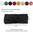 DRESHOW 8 Pack Headbands for Women Yoga Hairbands Vintage Criss Cross Knot Head Wrap DRESHOW