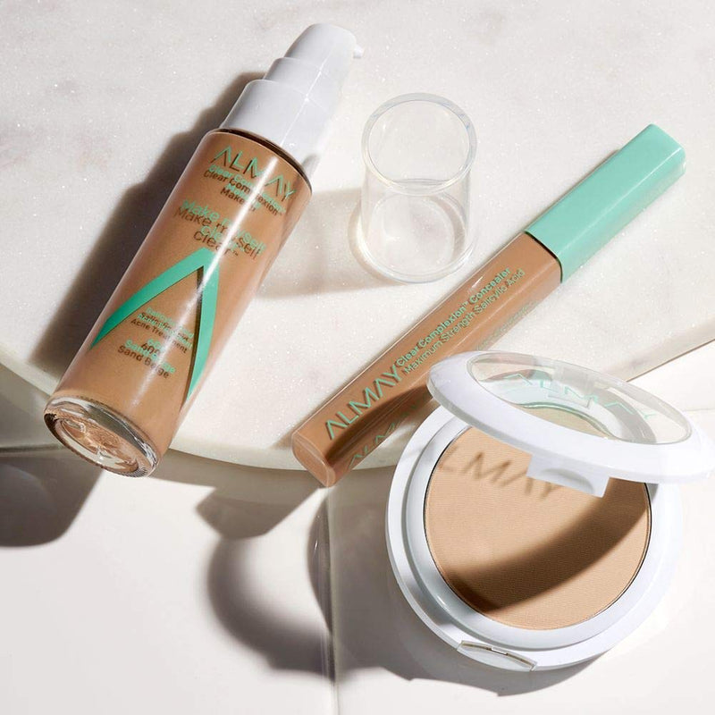 Almay Clear Complexion Concealer, Matte Finish with Salicylic Acid and Aloe, Oil Free, Hypoallergenic, Cruelty Free, Fragrance Free, Dermatologist Tested, 100 Light, 0.18 oz Almay