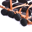 ALLRUN Brazilian Virgin Hair Body Wave Bundles 100% Unprocessed Human Hair Body Wave 4 Bundles (22 24 26 28) Brazilian Body Wave Human Hair Extensions Natural Black ALLRUN Store
