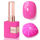 Double Rhythm 0.5 Oz Gel Nail Polish Neutral Natural Same Color Same Bottle Translucent Light Milky Pastel 15ML Manicure French Design Art DIY at Home (Pearl Green-B1146) Infinity Warehouse