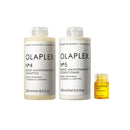 Olaplex Wash and Shine Hair Kit: No. 4, 5, 7, Shampoo & Conditioner Set | Cleanse, Hydrate, & Control Frizz Up to 72 Hours | Bonding Oil for Shine & Protect | For Coily, Curly, Straight, and Wavy Infinity Warehouse