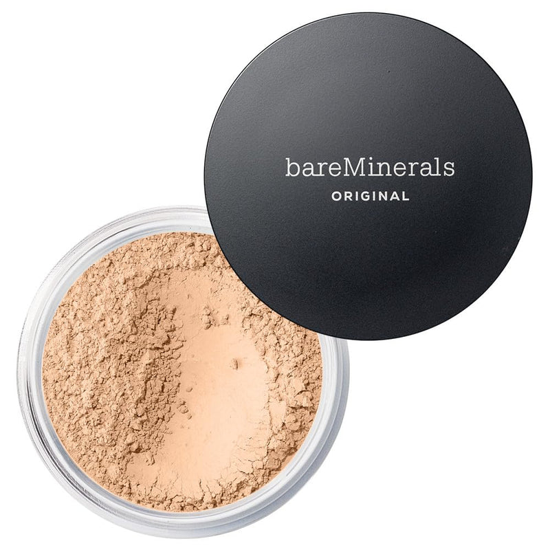 bareMinerals Original Loose Powder Foundation SPF 15, Lightweight Mineral Loose Powder Foundation Makeup, Buildable Coverage, Talc Free, Vegan Infinity Warehouse