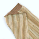Sassina Halo Hair Extensions Human Hair Invisible Miracle Wire Highlight Color P12/60
