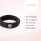 GIMME Bands Thick Fit Hair Ties | No Break Microfiber Thick Hair Elastics | A Firm Yet Gentle All Day Hold with No Snagging, Dents, or Breakage | Brown Chestnut GIMME