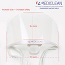 STOCK IN USA [5pcs] Multi-Purposes Premium version of Reusable, Breathable, Extended and Larger Transparent Anti-Fog Mask(Over the Nose Design) for Restaurant, Hair Salon, Nail shop EZ MEDICLEAN