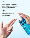 Yoken EWG Verified Hyaluronic Acid Serum for Face 8 + 2 fl oz, Vitamin B5 & Triple Pure Hyaluronic Acid 2%, Anti-aging Facial Serum for Fine Line Wrinkle Hydrating Serum Plump Dry Skin Fragrance-Free Infinity Warehouse