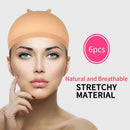 Wig Caps, IKOCO 6pcs Light Brown Stocking Wig Caps Nylon Stretchy Wig Caps for Women IKOCO