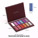 LUXAZA Holographic Glitter Eyeshadow Palette Metallic Festival Style,Ultra Pigmented Shimmer Sparkling Eyeshadow Makeup pallet,Long Lasting Waterproof Eye Shadows Cosmetics Gift Kit LUXAZA