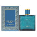 Versace Eros Eau De Parfum Spray for Men (New Launch 2021), Amber Woody Fragrance, 3.4 Fl Oz Versace