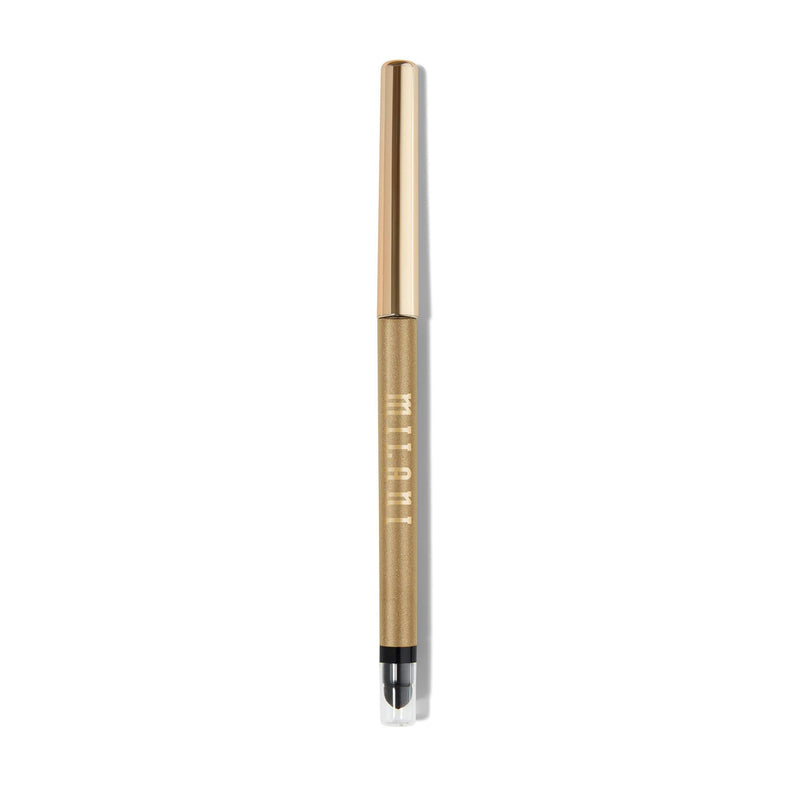 Milani Stay Put Eyeliner - Goal Digger (0.01 Ounce) Cruelty-Free Self-Sharpening Eye Pencil with Built-In Smudger - Line & Define Eyes with High Pigment Shades for Long-Lasting Wear Milani