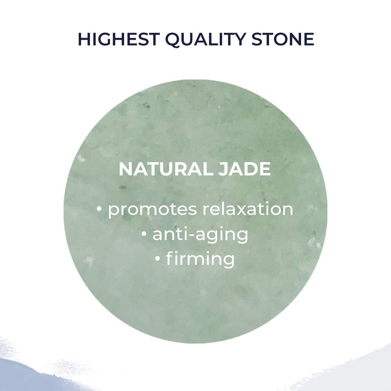 Alana Mitchell Jade Eye Mask – Weighted Eye Mask to Eliminate Wrinkles, Puffiness, & Irritation – Headache and Migraine Relief Mask - 100% Real Jade Stone Beads for Hot & Cold Anti Aging Therapy Alana Mitchell