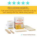 GiGi Microwave Hair Removal Wax, All Purpose Honee, with Essentials GiGi