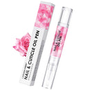 Cuticle Oil Pen for Nail - Lagunamoon Nail Oil for Nail Care & Nail Growth - Nourish, Soothe & Moisturize Damaged Nails - Rose, 5 ml Lagunamoon